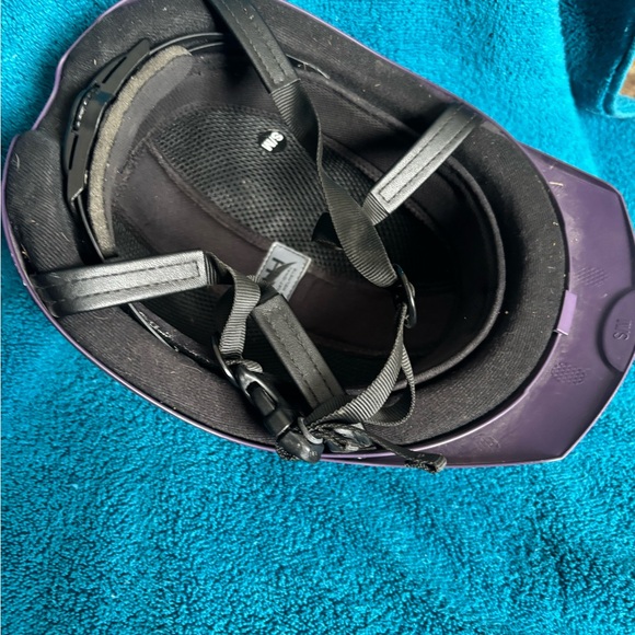 Purple Riding Helmet - Picture 3 of 7
